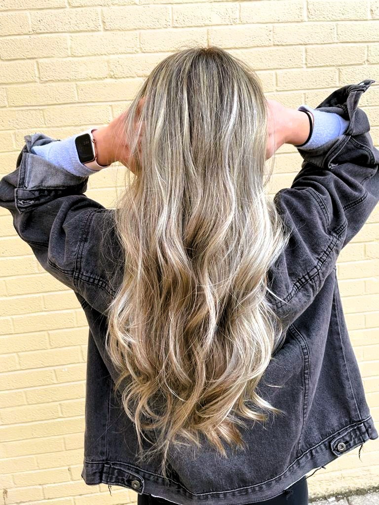 white color hair
